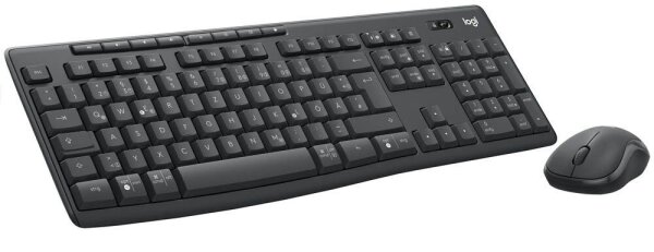 Logitech MK370 Combo for Business Tastatur-Maus-Set kabellos schwarz