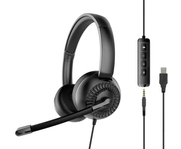 speedlink METIS USB-Headset schwarz