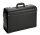 Alassio Pilotenkoffer GENOVA Lederimitat schwarz 46,0 x 20,5 x 35,0 cm