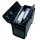 Alassio Pilotenkoffer SILVANA Lederimitat schwarz 48,0 x 23,0 x 39,5 cm