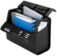 Alassio Pilotenkoffer MONDO Lederimitat schwarz 46,0 x 22,0 x 38,0 cm