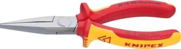 KNIPEX Flachzange VDE Langbeck 30 16 160, Länge: 16,0 cm, 1 St.