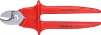 KNIPEX Kabelschere VDE 95 06 230, Länge: 23,0 cm, 1 St.