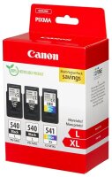 Canon PG-540Lx2/CL-541XL schwarz, color Druckköpfe, 3er-Set