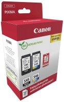 Canon PG-545/CL-546 schwarz, color Druckköpfe +...