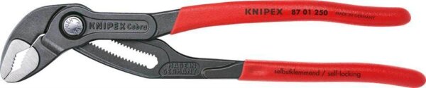 KNIPEX Wasserpumpenzange Cobra® 87 01 250, Länge: 25,0 cm, 1 St.