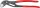 KNIPEX Wasserpumpenzange Cobra® 87 01 250, Länge: 25,0 cm, 1 St.