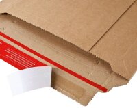ColomPac® Kartonversandtaschen braun für DIN A4+, 20 St.