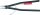 KNIPEX Sicherungsringzange J 6 Innen Für Innenringe in Bohrungen 44 10 J6, Länge: 58,0 cm, 1 St.