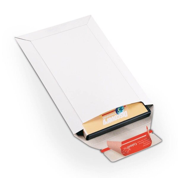 ColomPac® Kartonversandtaschen weiß für DIN A5, 20 St.