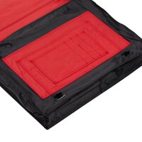 ARISTO Zeichenplattentasche A4 Kunstfaser schwarz, rot...