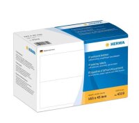 HERMA Frankieretiketten 4319 weiß 163,0 x 45,0 mm,...