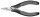 KNIPEX Flachrundzange ESD 35 32 115 ESD, Länge: 15,0 cm, 1 St.