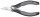 KNIPEX Flachrundzange ESD 35 22 115 ESD, Länge: 11,5 cm, 1 St.