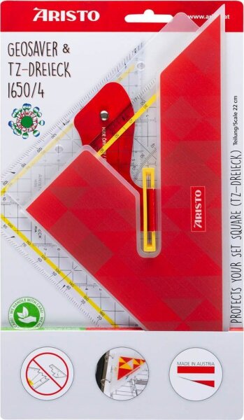ARISTO Geometrie-Dreieck 25,0 cm