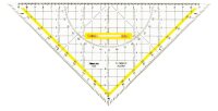 ARISTO Geometrie-Dreieck 25,0 cm