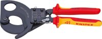 KNIPEX Kabelschere VDE 95 36 280, Länge: 28,0 cm, 1 St.