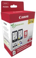 Canon PG-575XL/CL-576XL schwarz, color Druckköpfe +...