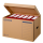 ELBA Archivcontainer tric system braun 54,5 x 36,0 x 32,0 cm, 10 St.