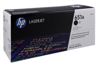 HP 651A (CE340A) schwarz Tonerkartusche