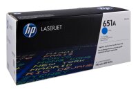 HP 651A (CE341A) cyan Tonerkartusche