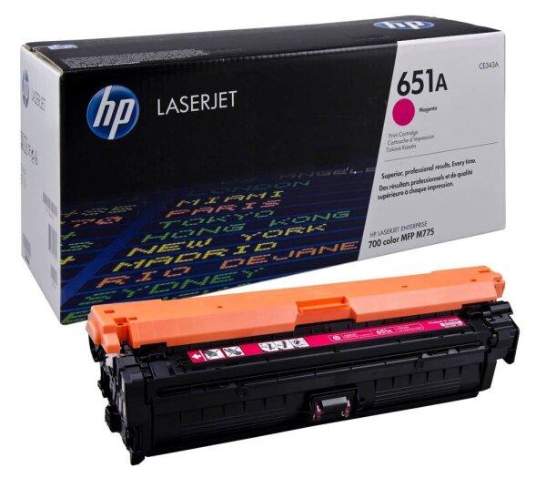 HP 651A (CE343A) magenta Tonerkartusche