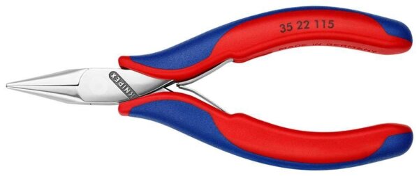 KNIPEX Flachrundzange 35 22 115, Länge: 11,5 cm, 1 St.