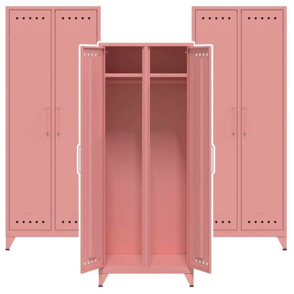 AKTION: BISLEY Stahlschränke Fern Maxi FERMAX620P3 pastelpink 1 Fachboden 70,0 x 51,0 x 180,0 cm, aufgebaut, 3 St.