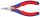 KNIPEX Flachrundzange 35 32 115, Länge: 11,5 cm, 1 St.