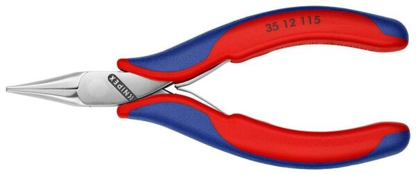 KNIPEX Flachrundzange 35 12 115, Länge: 11,5 cm, 1 St.