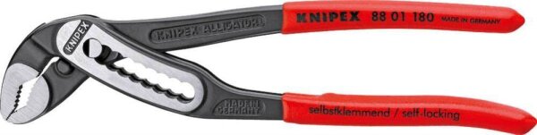 KNIPEX Wasserpumpenzange Alligator® 88 01 180, Länge: 18,0 cm, 1 St.
