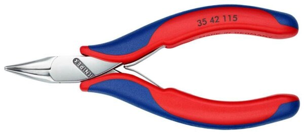 KNIPEX Flachrundzange 35 42 115, Länge: 11,5 cm, 1 St.