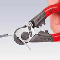 KNIPEX Drahtschere 95 61 190, Länge: 19,0 cm, 1 St.