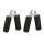 relaxdays Fingertrainer schwarz, silber