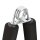 relaxdays Fingertrainer schwarz, silber
