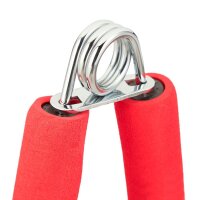 relaxdays Fingertrainer rot, silber