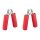 relaxdays Fingertrainer rot, silber