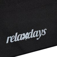 relaxdays Yogablock schwarz