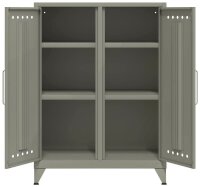 AKTION: BISLEY Sideboards Fern Middle, FERMID645P3 lichtgrau 80,0 x 40,0 x 110,0 cm, 3 St.