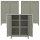AKTION: BISLEY Sideboards Fern Middle, FERMID645P3 lichtgrau 80,0 x 40,0 x 110,0 cm, 3 St.