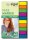 SIGEL TRANSPARENT Haftmarker farbsortiert 10x 40 Streifen