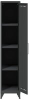 AKTION: BISLEY Stahlschränke Fern Locker FERLOC634P3 anthrazitgrau 3 Fachböden 38,0 x 51,0 x 180,0 cm, aufgebaut, 3 St.