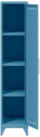 AKTION: BISLEY Stahlschränke Fern Locker FERLOC605P3 blau 3 Fachböden 38,0 x 51,0 x 180,0 cm, aufgebaut, 3 St.
