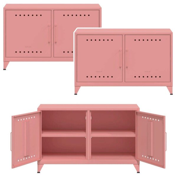 AKTION: BISLEY Sideboards Fern Cabby, FERCAB620P3 pastelpink 114,0 x 40,0 x 72,5 cm, 3 St.