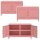 AKTION: BISLEY Sideboards Fern Cabby, FERCAB620P3 pastelpink 114,0 x 40,0 x 72,5 cm, 3 St.
