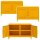 AKTION: BISLEY Sideboards Fern Cabby, FERCAB642P3 gelb 114,0 x 40,0 x 72,5 cm, 3 St.
