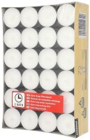 STARPAK Teelichter weiß, 72 St.