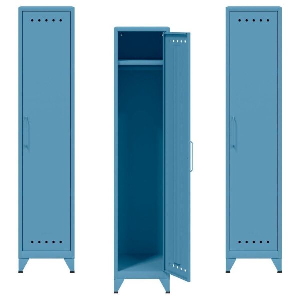 AKTION: BISLEY Stahlschränke Fern Locker FERLOC3S605P3 blau 1 Fachboden 38,0 x 51,0 x 180,0 cm, aufgebaut, 3 St.