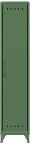 BISLEY Stahlschrank Fern Locker FERLOC3S623 olivgrün 3 Fachböden 38,0 x 51,0 x 180,0 cm, aufgebaut, 1 St.