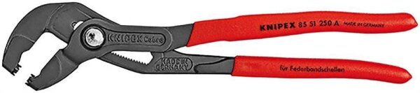 KNIPEX Federbandschellenzange 85 51 250 A, Länge: 25,0 cm, 1 St.